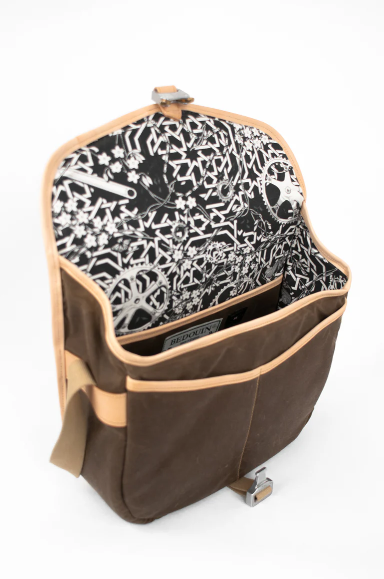 Barbarossa - Khaki messenger bag view 5