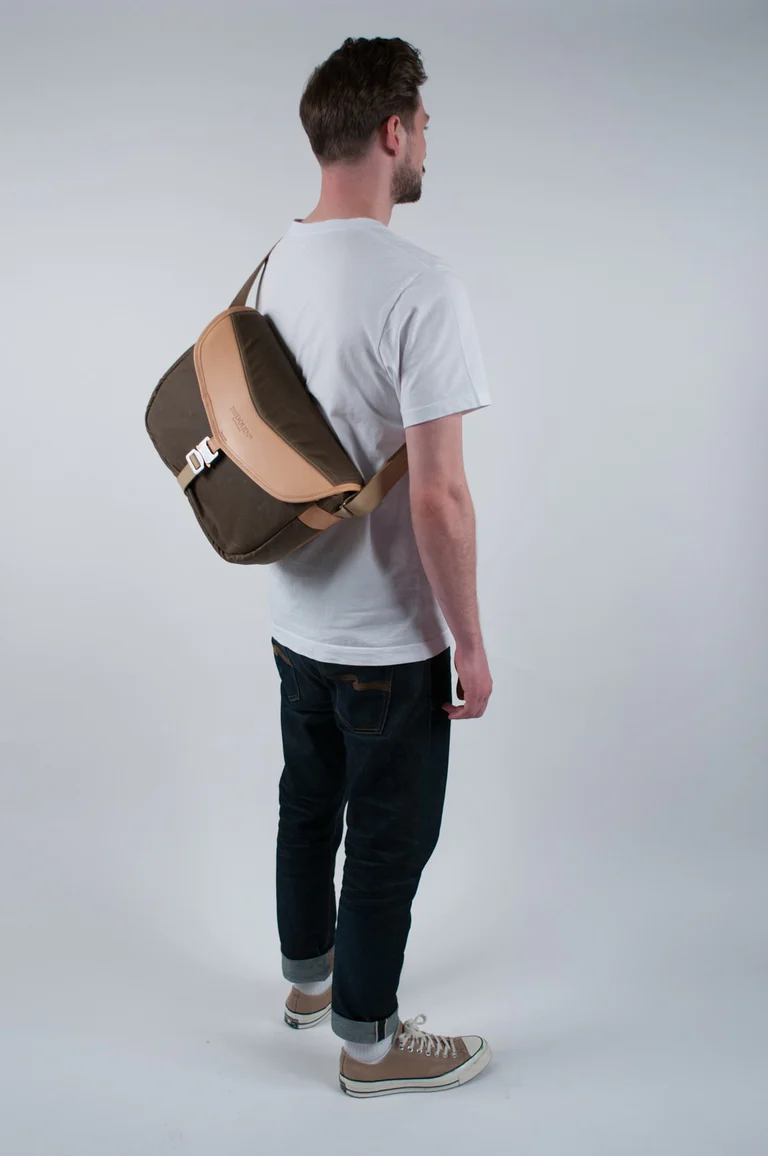 Barbarossa - Khaki messenger bag view 8