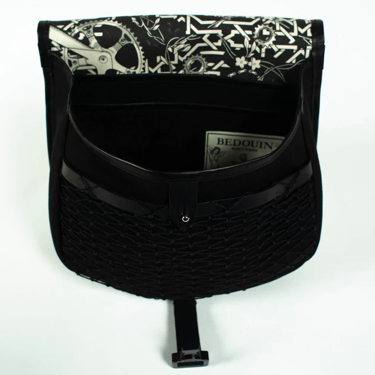 Poacher - Black messenger bag view 4