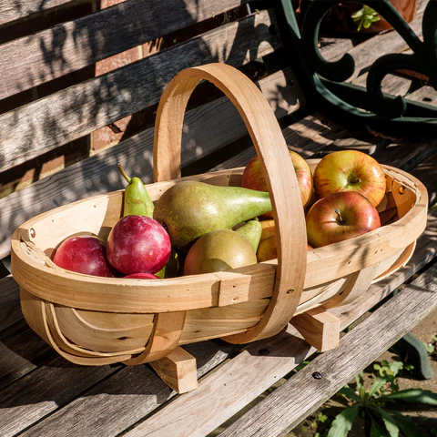 Traditional Wooden Trug - Medium