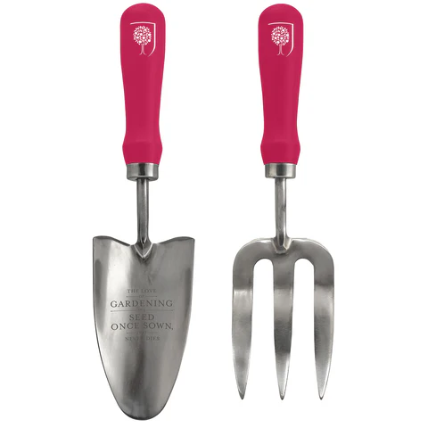 British Bloom Trowel and Fork Set view 2