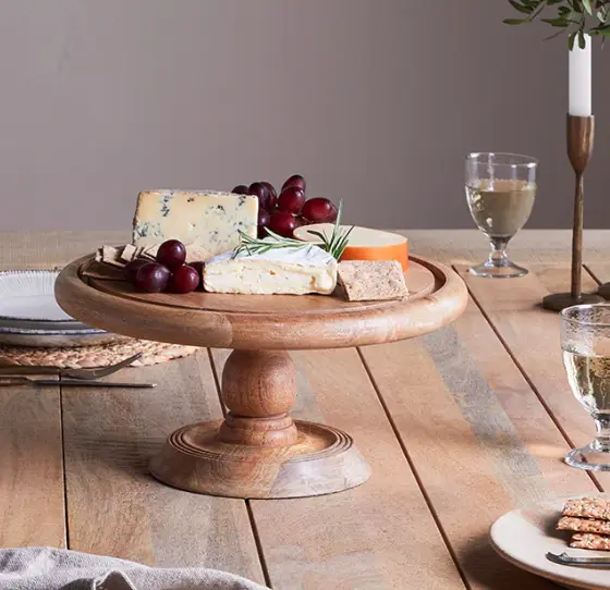 Recycled Glass Dome Cake Stand view 2
