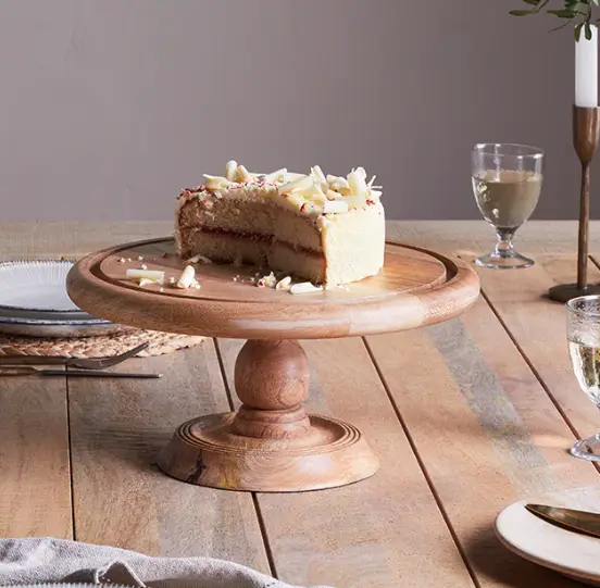 Recycled Glass Dome Cake Stand view 4